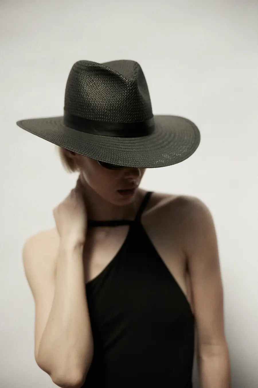 Janessa Leone - Simone Hat - Black - Council Studio