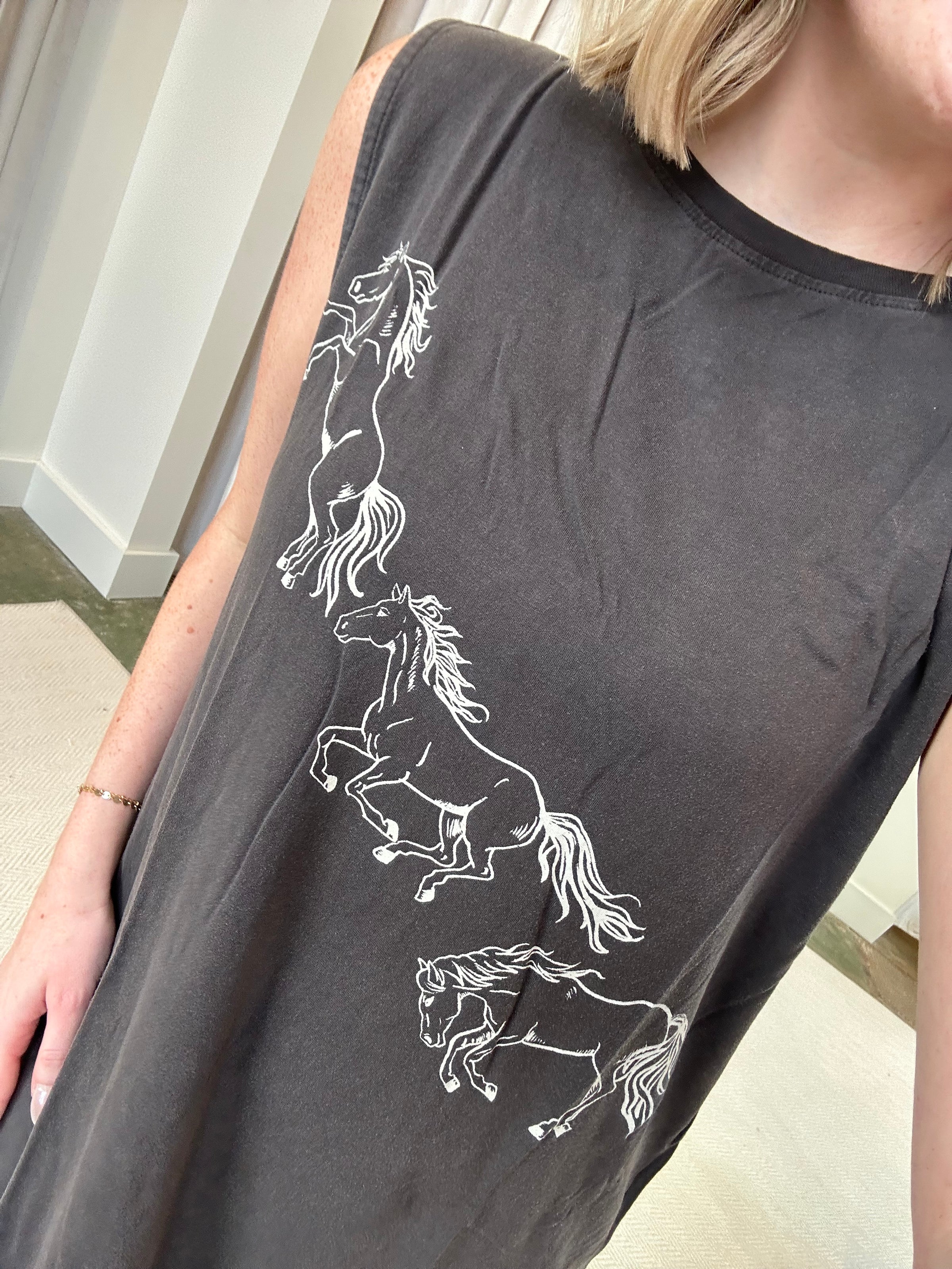 Horses Tank Dress