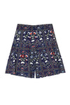 Willa Short - Navy Trellis