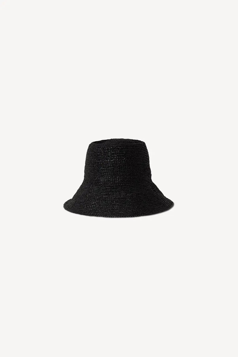 Janessa Leone - Felix Hat - Black - caniescape