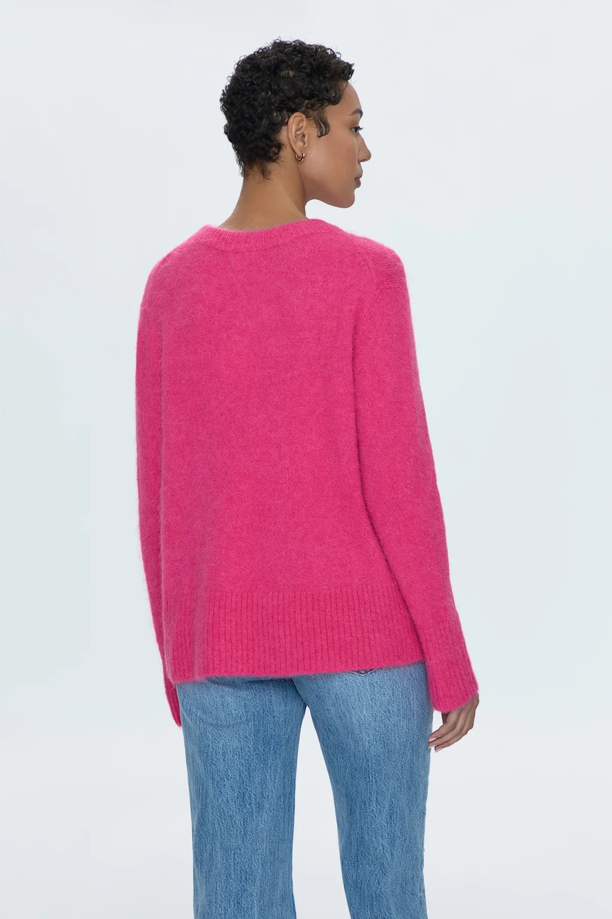 Ivy Sweater - Hot Pink