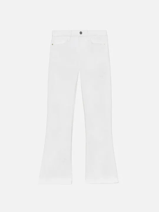 Le Crop Mini Boot - Blanc