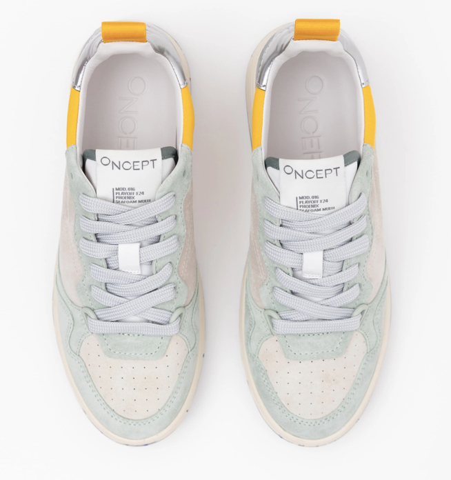 Phoenix Sneaker - Seafoam Multi