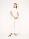 Ripley Rader - Off-White Ponte Knit Wide Leg Pant - Cropped - caniescape